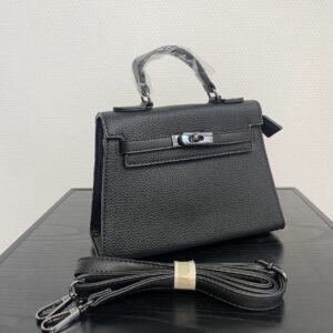 Kelly Bag Zwart Mini