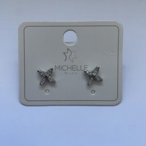 Oorbellen Kruisje Zilver