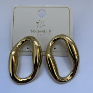 Oorbellen Ovaal Goud