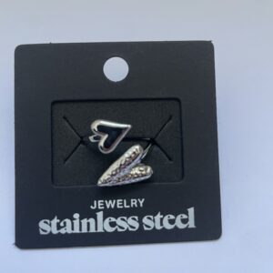 Ring goud/zilveren Hartjes