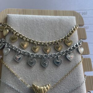 Armband Hartjes Charms