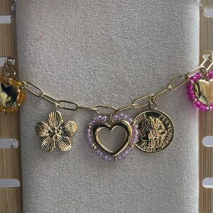 Armband Goud Hartjes Chains